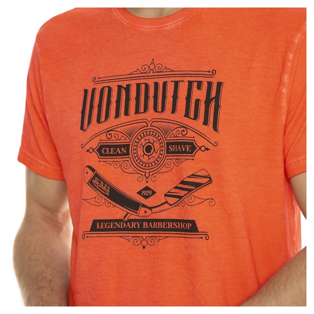 Tee shirt von dutch razor orange2