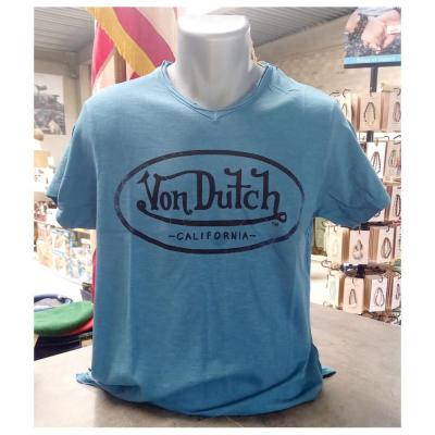 Tee shirt von dutch ron bleu