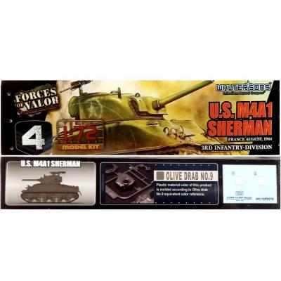 U s tank m4a1 sherman 1 72 forces of valor2