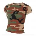 Us t shirt femme woodland mfh