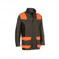 Veste chasse tradition orange percussion