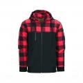 Veste lumbershell rouge