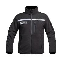 Veste polaire hv tape secu one securite noir a10