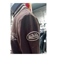 Veste sweat von dutch marron buddy2