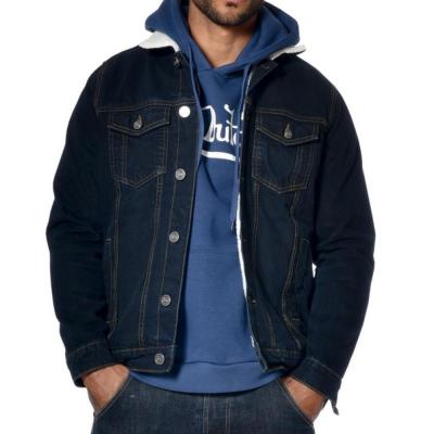 Veste von dutch homme denim doublee et col sherpa bill