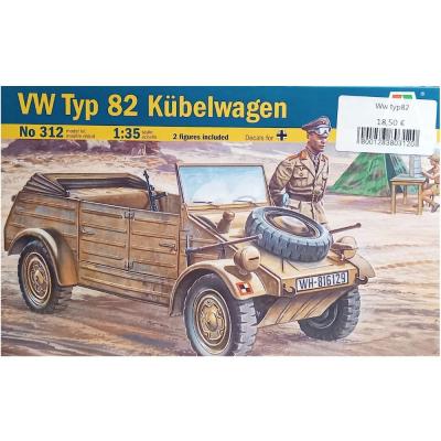 Vw typ82 ku belwagen ref312 italeri
