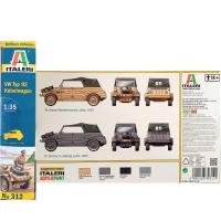 Vw typ82 ku belwagen ref312 italeri1